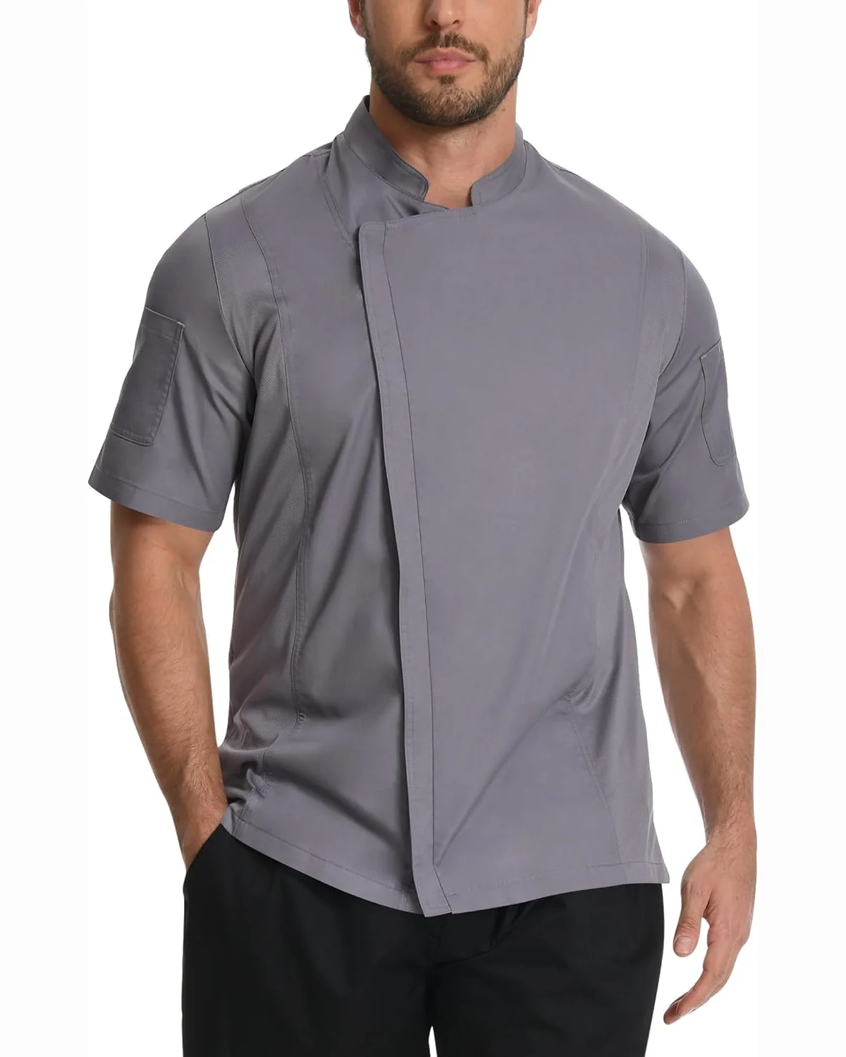 Chef Coat in Grey, KECOLS